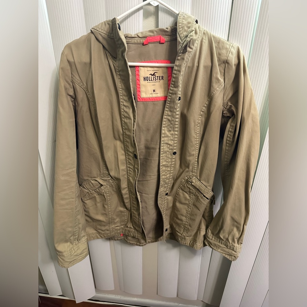 Hollister Girls Tan Jacket